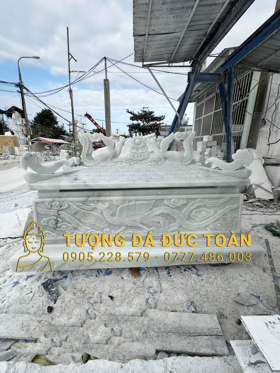 MỘ ĐÁ CẨM THẠCH TRẮNG NGUYÊN KHỐI TẠI QUẢNG NGÃI MO_02